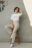 Namaste Oversize T-shirt, unisex, kalın kumaş; Yogazero sınırlı üretim, siyah-beyaz seçenekler.