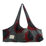 Hello Africa Yoga Mat Bag -Orange & Black 