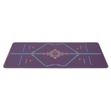 ÖN SİPARİŞ - Liforme Mindful Garden Yoga Mat - Purple Earth / Mat Çantası Hediye