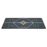 Liforme Mindful Garden Yoga Mat - Grey / Mat Bag Gift 