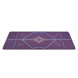ÖN SİPARİŞ - Liforme Mindful Garden Yoga Mat - Purple Earth / Mat Çantası Hediye