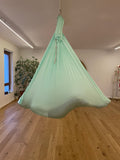 Esnek Yoga Hamak / Turkuaz / Full Set / The Aerial Yoga Hamak / Tavan asma aparat dahil
