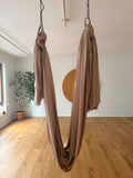 Esnek Yoga Hamak /Nude / Full Set / Tavan asma aparat dahil