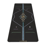 ÖN SİPARİŞ - Liforme Cosmic Moon Yoga Mat - Black / Mat Çantası Hediye