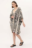 Zada Moroc Jkt Midi / Zebra Natural 