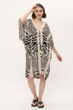 Zada Moroc Jkt Midi / Zebra Natural 