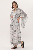Zada - Jap Kimono XL Long - Earth Aztek
