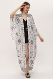 Zada - Jap Kimono XL Long - Earth Aztek