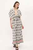 Zada - Venus Dress Cream Paisley