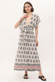 Zada - Venus Dress Cream Paisley