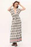 Zada - Venus Dress Cream Paisley