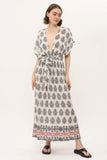 Zada - Venus Dress Cream Paisley