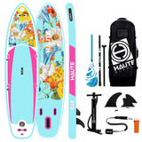 Haute 10'6 Cove II Şişme Sup Paddle Board Full Set, renkli tasarımı ve dayanıklı yapısıyla su sporları için ideal.