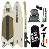 Haute Boards 12'6 Outrigger II Şişme Balıkçı Sup Full Set / Yeşil