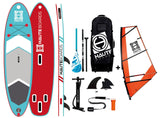 Haute Boards 10'6 Hybrid Paddle Board - Windsup Yelken seti - Full Set
