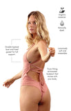 Tangled Kiss Body Suit / Cinnamon Smoke