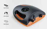 OutdoorMaster Shark II S Şarjlı SUP Pompası; 8800mAh batarya ile 4 SUP ardışık şişirme, grup sörfü için ideal.