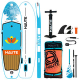 10'0 Lotus I Inflatable Sup Paddle Board - Full Set