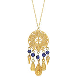 Orbis Necklace / Flower of Life / Tiger Eye 