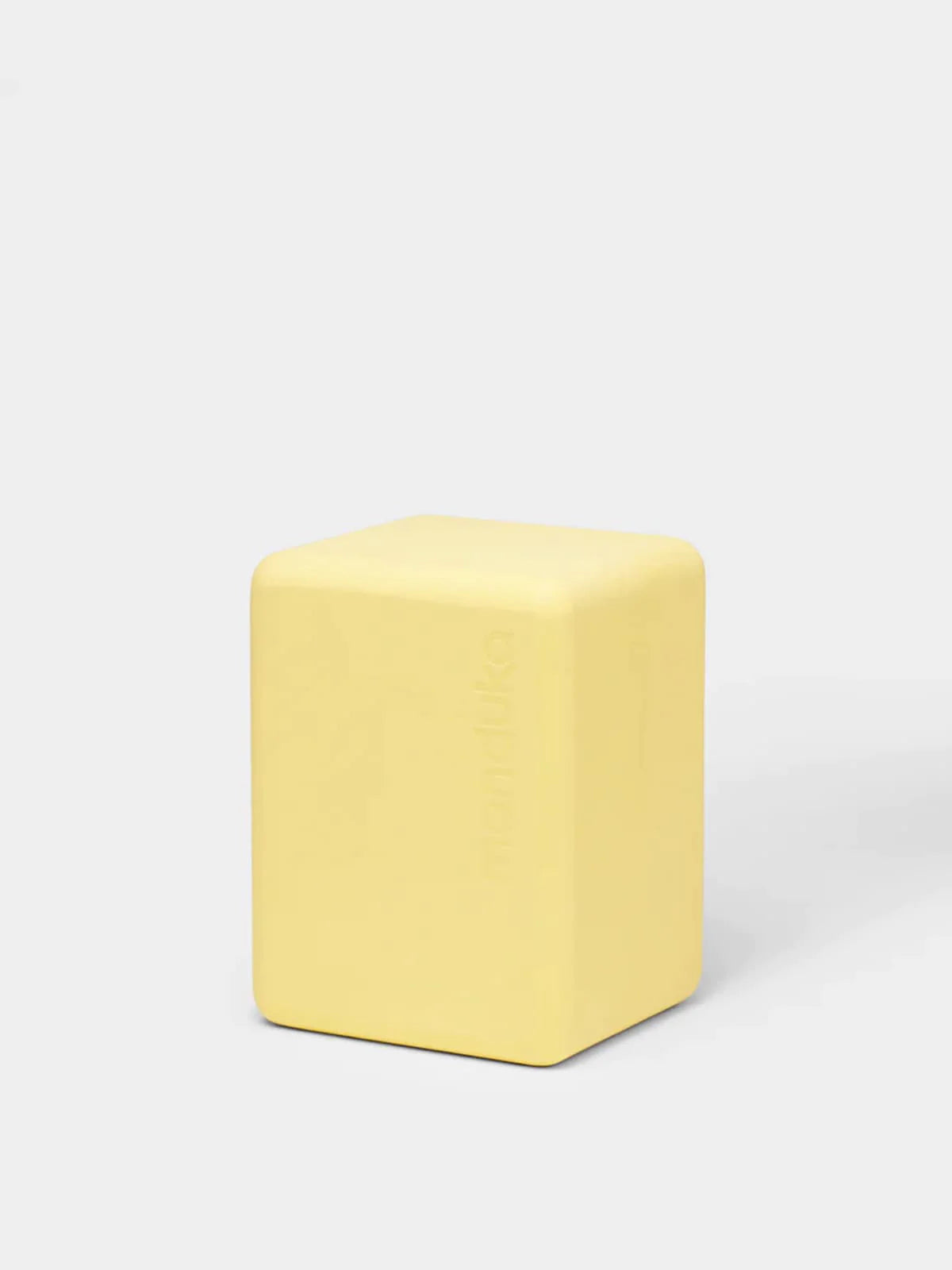 Manduka Recycled Foam Mini Travel Block - Lemon
