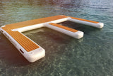 HAUTE BOARDS 4m x 3m YÜZEN PLATFORM - JET SKI DOCK, denizde alan kazanmanızı sağlayan pratik bir platformdur.