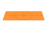 LIFORME HAPPINESS YOGA MAT - TRAVEL VIBRANT ORANGE - MAT BAG GIFT