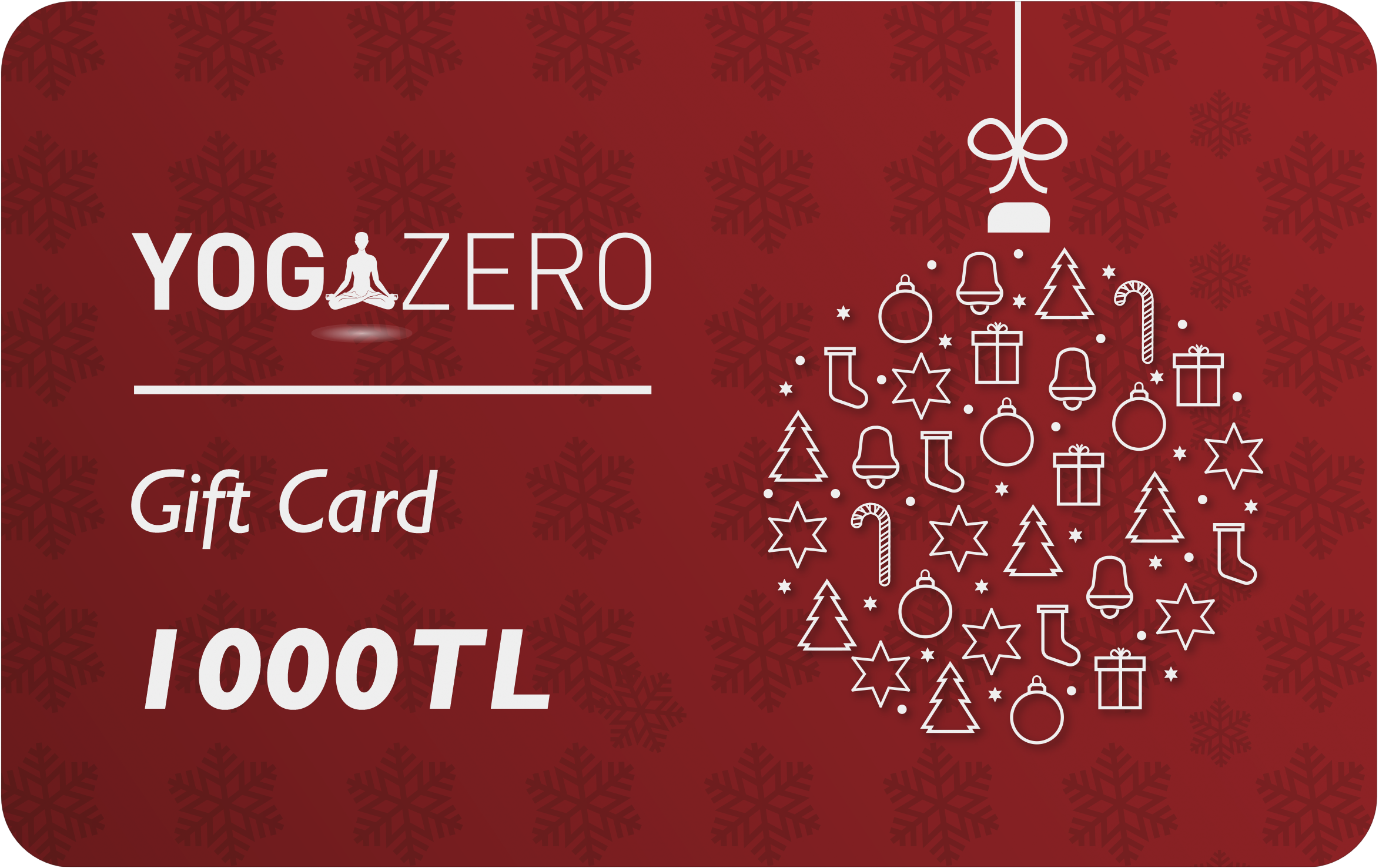 Yogazero Gift Card - 1000.-TL