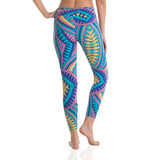 7/8 Eco Legging Perth/  Desenli Yoga Tayt