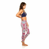 7/8 Eco Legging Wheel of Life /  Desenli Yoga Tayt