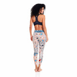 7/8 Eco Legging Kayapo /  Desenli Yoga Tayt