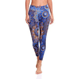 7/8 Eco Legging Passiflora /  Desenli Yoga Tayt