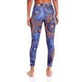 7/8 Eco Legging Passiflora /  Desenli Yoga Tayt