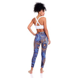 7/8 Eco Legging Passiflora /  Desenli Yoga Tayt