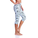 Capri Eco Legging Butterfly of Truth /  Kısa Kapri Boy Desenli Yoga Tayt