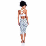 Capri Eco Legging Butterfly of Truth /  Kısa Kapri Boy Desenli Yoga Tayt