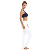 Extra Long Compression Eco Legging / White