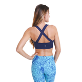 X-back Eco Bra - Navy