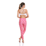 7/8 Eco Legging Red City / Patterned Yoga Leggings