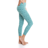 7/8 Eco Legging Tapestry /  Desenli Yoga Tayt