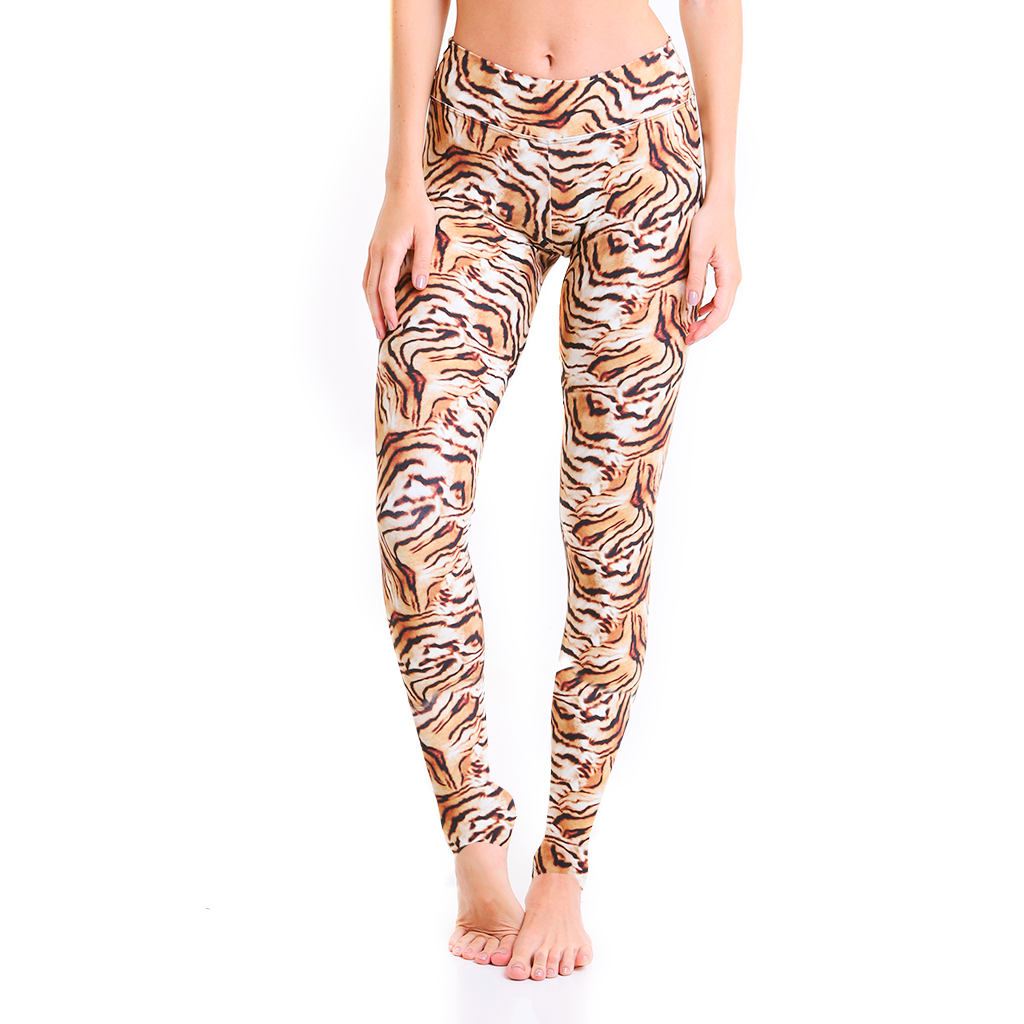 Extra Long Eco Legging / Fearless Tiger