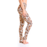 Extra Long Eco Legging / Fearless Tiger