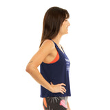 Boss Lady Tank Navy