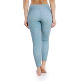 7/8 Eco Legging Aura /  Desenli Yoga Tayt