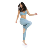 7/8 Eco Legging Aura /  Desenli Yoga Tayt