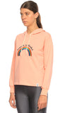 Namaste in Istanbul Rainbow - Unisex Kapşonlu Sweatshirt Hoodie Somon