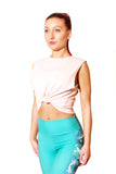 Yogazero Love Tank Top-Powder
