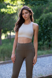 CARGO LEGGINGS - KHAKI