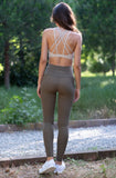 CARGO LEGGINGS - KHAKI