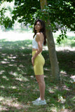 Oh So Summer Biker Shorts -   Lime
