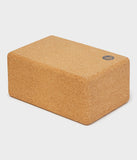 Manduka cork yoga block- Thick